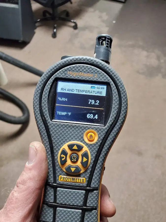 Moisture meter humidity assessment for Fire & Smoke Damage Restoration in Lower Nazareth